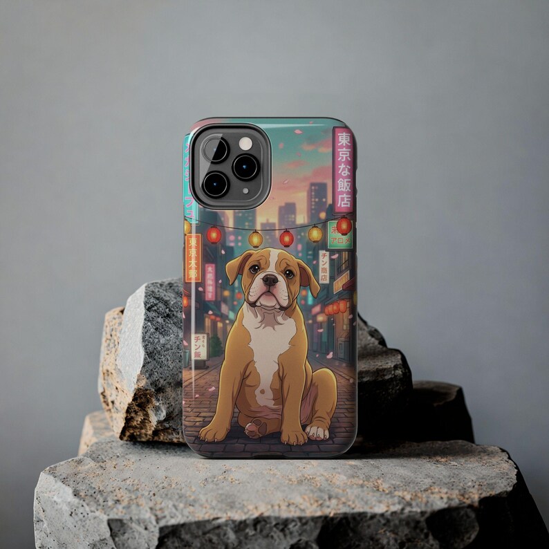 Funda personalizada para teléfono con diseño de mascota de anime, retrato personalizado de perro o gato, protección para iPhone y Samsung. imagen 11