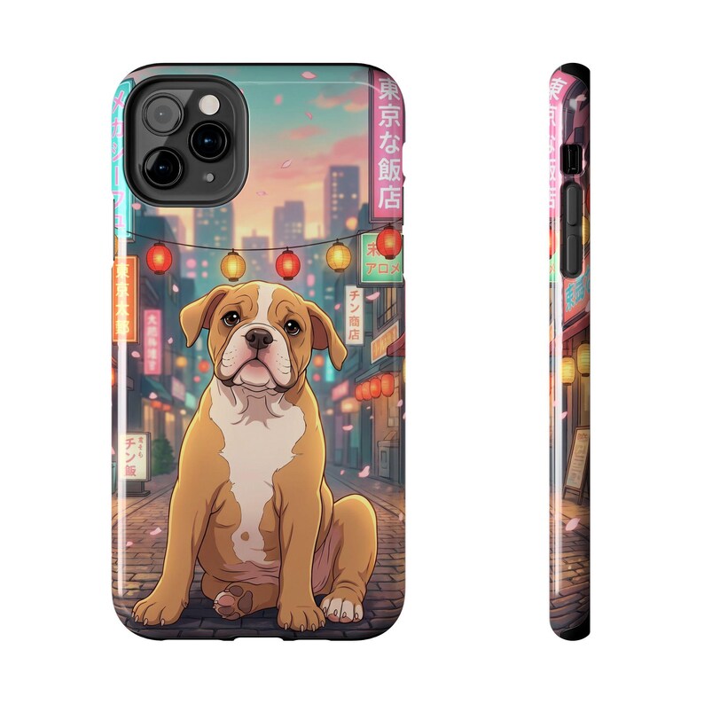 Funda personalizada para teléfono con diseño de mascota de anime, retrato personalizado de perro o gato, protección para iPhone y Samsung. imagen 13