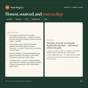 Separation Anxiety Training Guide | 8-Step Force-Free Method (PDF) image 6