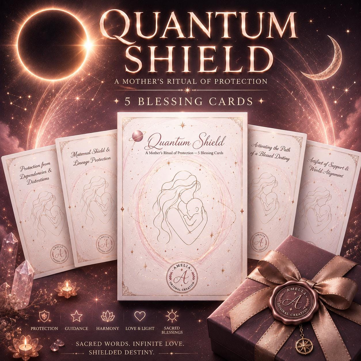 Quantum Energy Cards - Etsy