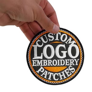 Custom Embroidered Patches – Personalized Logo, Text, Image – Clothing, Backpacks, Business