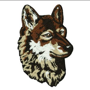 Personalized Custom Embroidered Patch, Portrait Artwork Badge, Iron On Applique for Clothes and Bags
