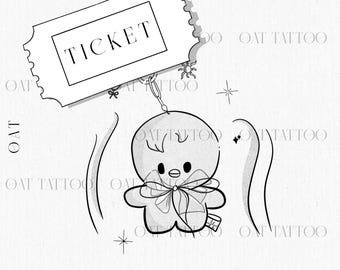 Entrada para el tatuaje de Bbokari