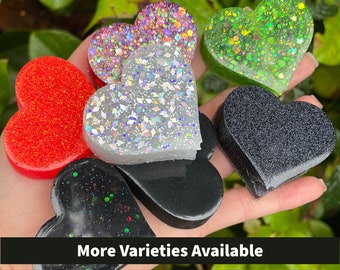 Heart Straw Topper - Drinkware - Tumbler Accessories – Epoxy Resin - Standard Size