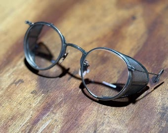 Vintage Steampunk American Optical Safety Glasses