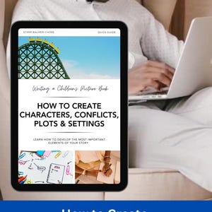 Picture Book Writing Guide eBook | Create Characters, Conflicts, Plots and Settings | Kidlit Writing Workbook for Beginners