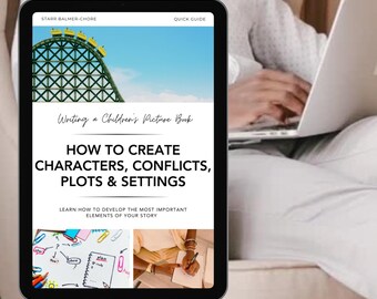 Picture Book Writing Guide eBook | Create Characters, Conflicts, Plots and Settings | Kidlit Writing Workbook for Beginners