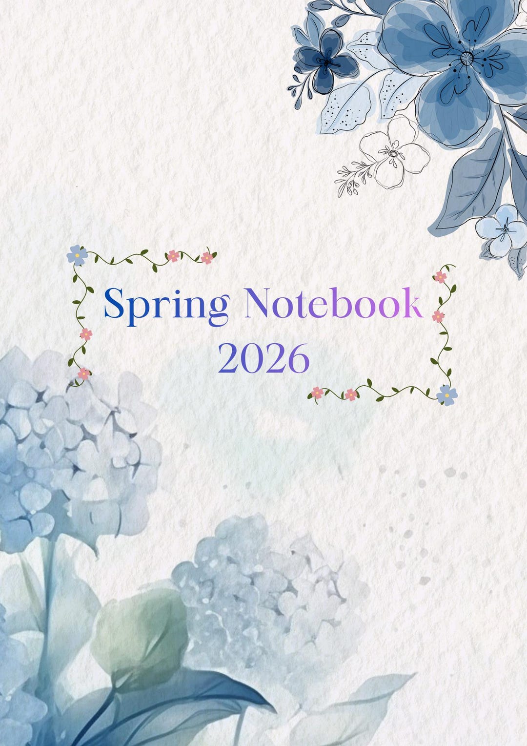Spring Floral Bible Verse Notebook 2026 Spiral Notebook | Dotted - Etsy