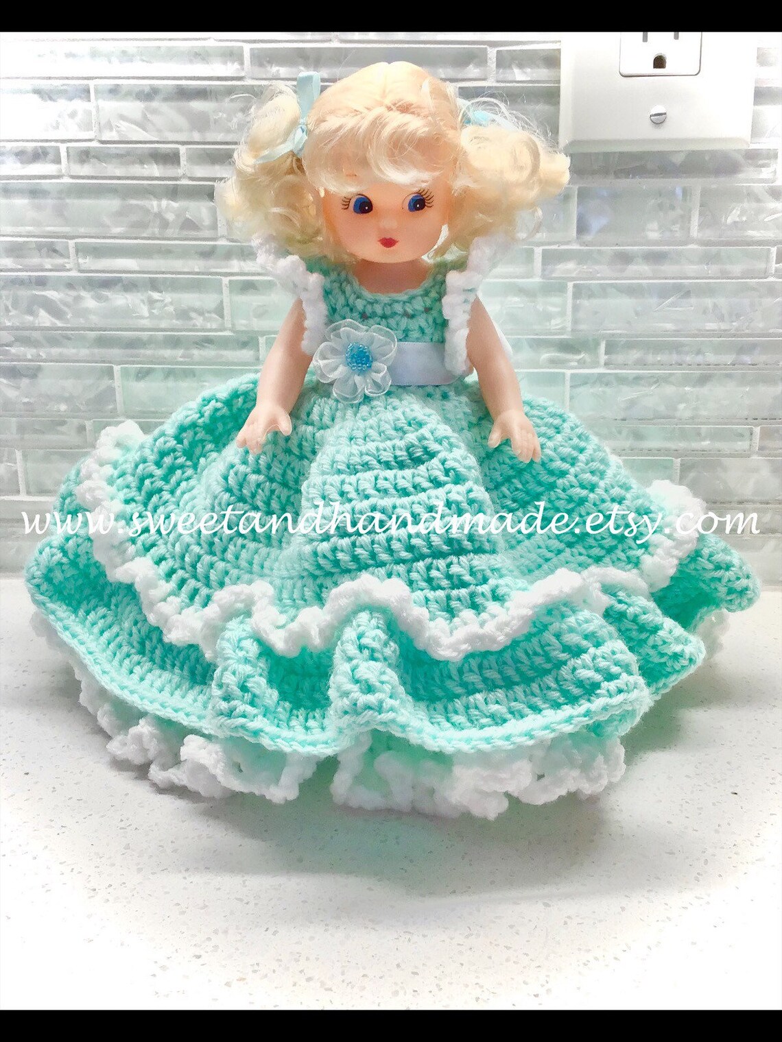 Crochet Air Freshener Doll Renuzit Doll Bed Doll Tissue Cover Etsy
