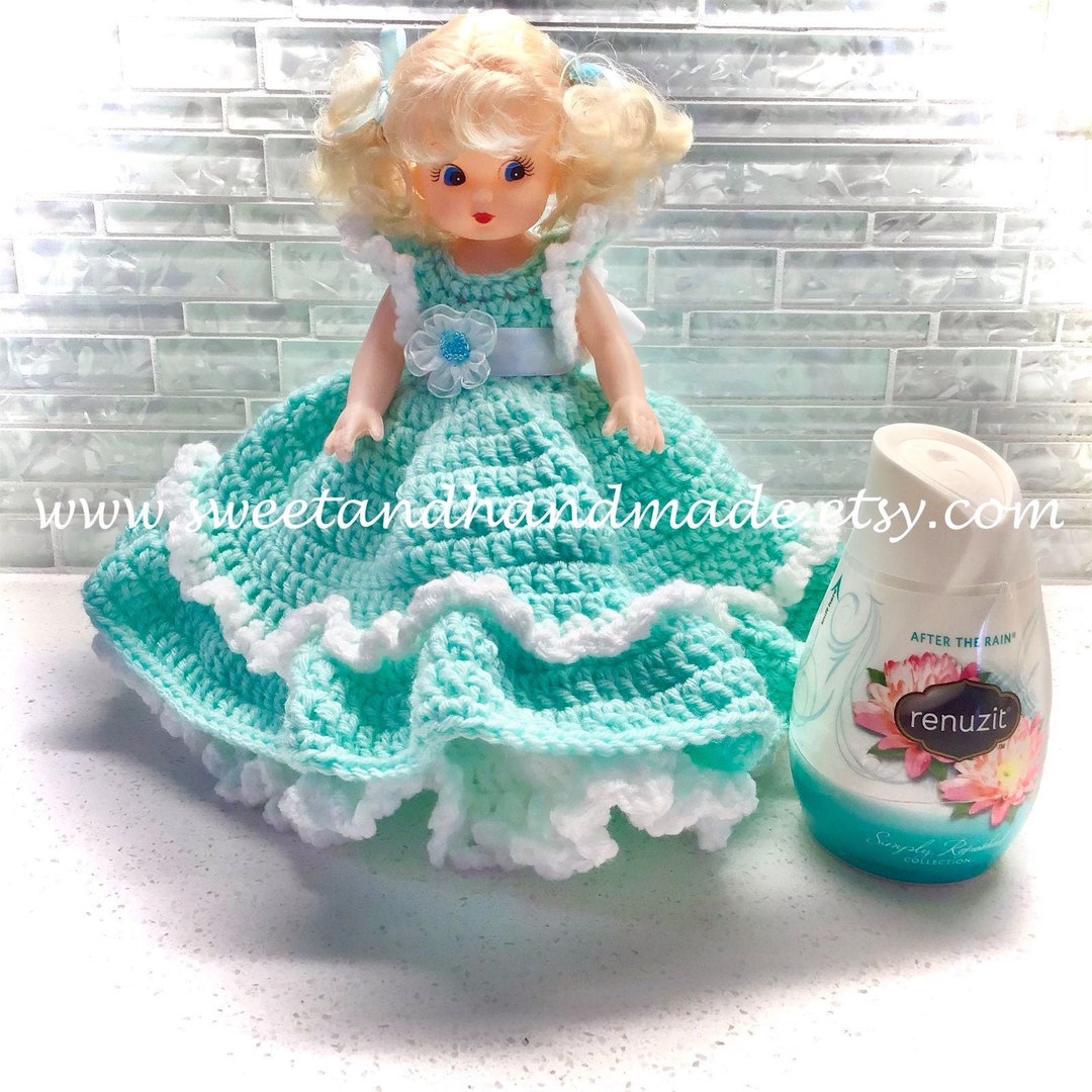 Crochet Air Freshener Doll Renuzit Doll Bed Doll Tissue Cover Etsy India