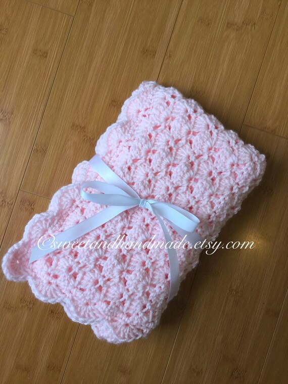 Crochet Baby Blanket Baby Blanket Baby Girl Blanket Etsy