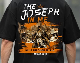 „Joseph in mir“-Shirt | Christliches T-Shirt | Genesis 50,20 | Glaubensbekleidung