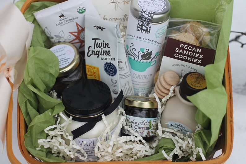 Vermont Care Package Gift Basket Vermont Gourmet-Vermont Artisan Vermont Gift Vermont Maple Gift-Best of Vermont-Love from Vermont image 9