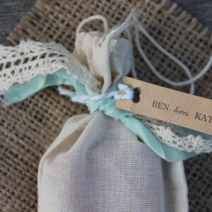 Shabby Chic Soap Favors Weddings-Bridal-Baby-Showers-Place Card Favors-Save the Date-Belle Savon Vermont image 3