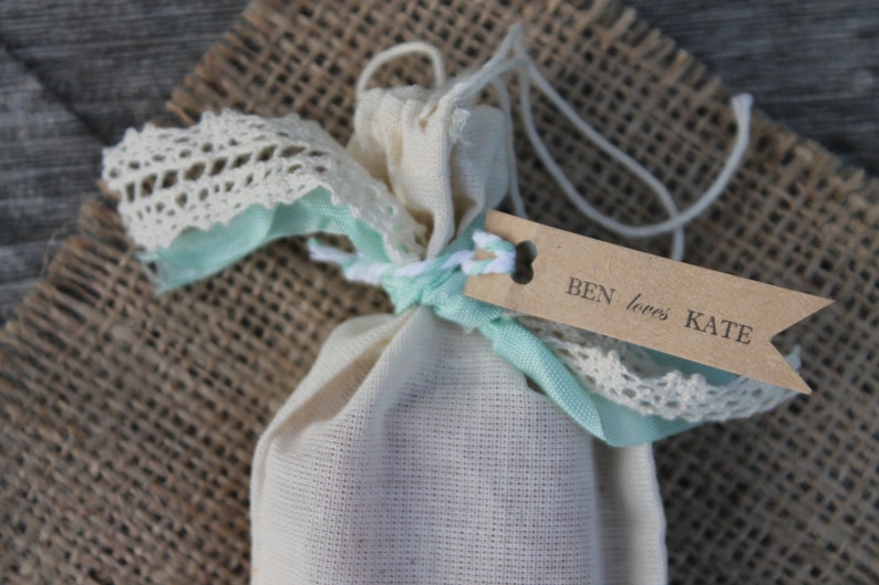 Shabby Chic Soap Favors Weddings-Bridal-Baby-Showers-Place Card Favors-Save the Date-Belle Savon Vermont image 3