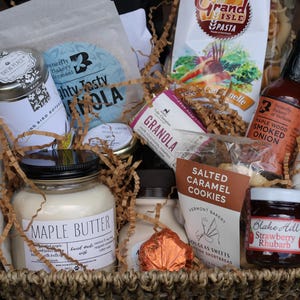 Vermont Care Paket Geschenkkorb - Vermont Gourmet-Vermont Artisan - Vermont Geschenk -Vermont Maple Geschenk-Best of Vermont-Liebe von Vermont-Gift