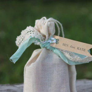 Shabby Chic Soap Favors Weddings-Bridal-Baby-Showers-Place Card Favors-Save the Date-Belle Savon Vermont image 2