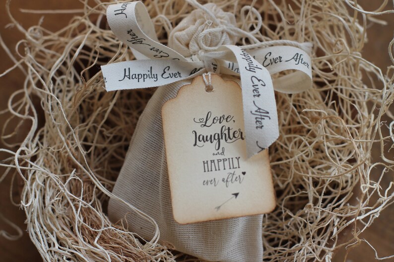 Happily Ever After Wedding Favor Weddings-Bridal-Baby-Showers-Place Card Favors-Save the Date-Belle Savon Vermont image 1