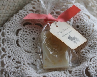 Soap Favors  - Weddings- Bridal-Baby-Showers-Vintage-Classic-Simple- Country- Belle Savon Vermont