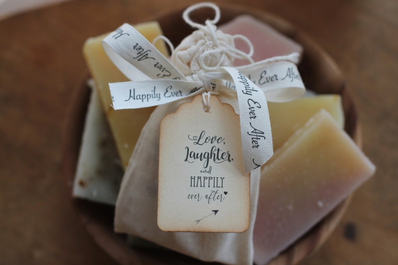 Happily Ever After Wedding Favor Weddings-Bridal-Baby-Showers-Place Card Favors-Save the Date-Belle Savon Vermont image 3