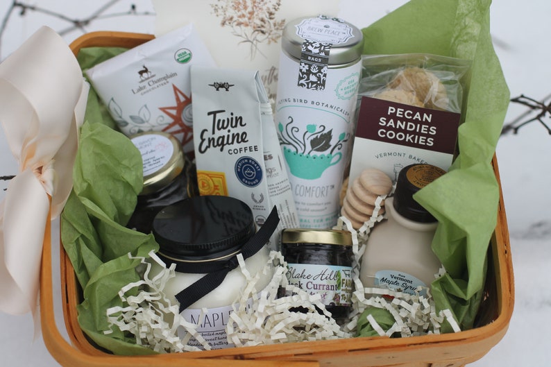 Vermont Care Package Gift Basket Vermont Gourmet-Vermont Artisan Vermont Gift Vermont Maple Gift-Best of Vermont-Love from Vermont-Gift image 10