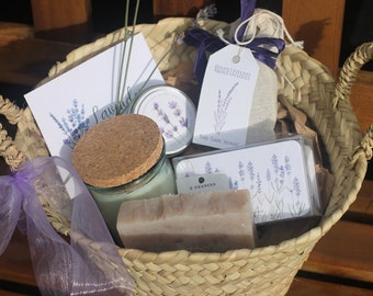 Lavender Love, More Lavender Love, Lavender Gift Basket, For The Love of Lavender, Self Care, Hygge, Spa