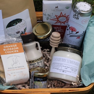 Panier-cadeau Vermont Care Package Vermont Gourmet-Vermont Artisan Vermont Gift Vermont Maple Gift-Best of Vermont-Love from Vermont-Gift image 9