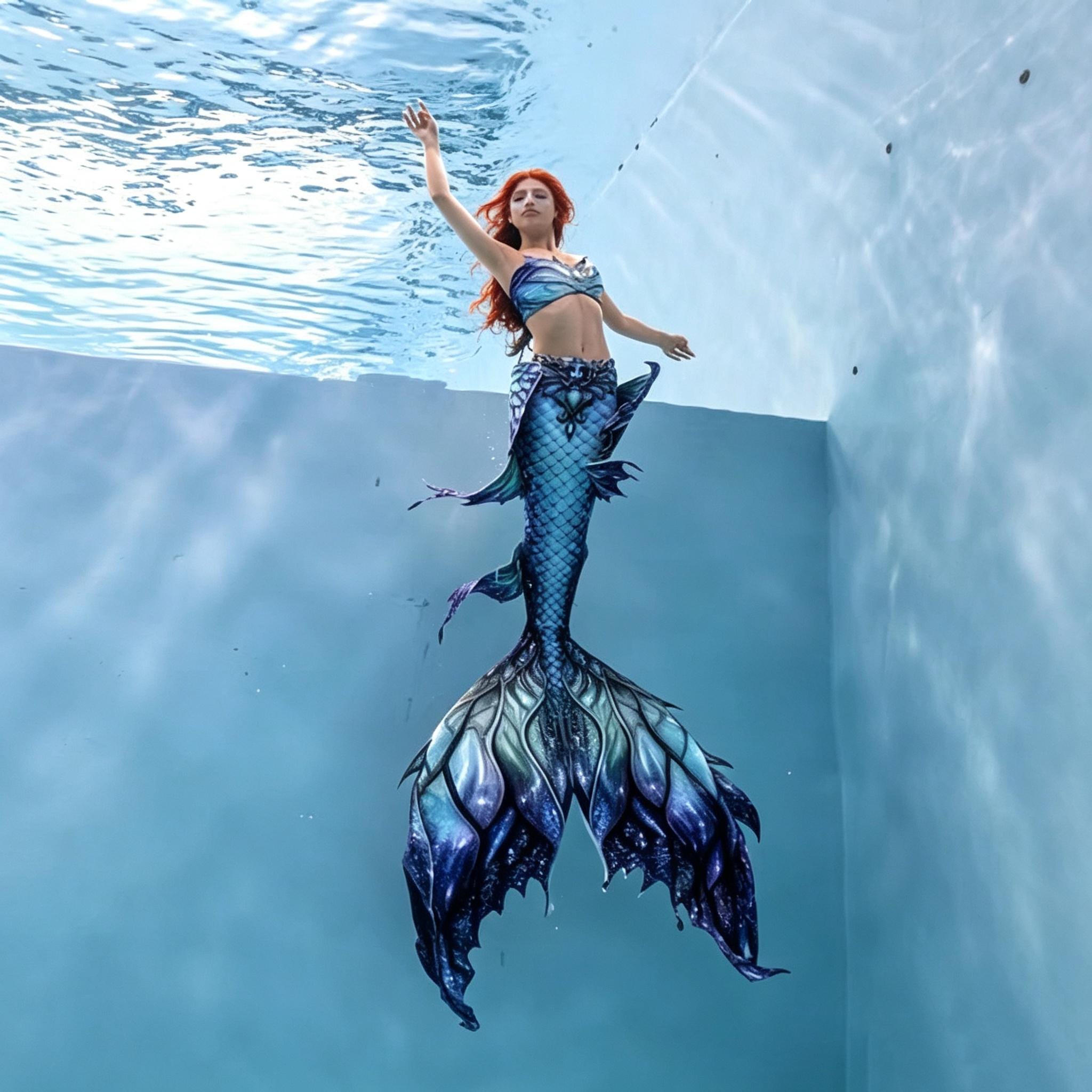Swimmable mermaid tail - Etsy 日本