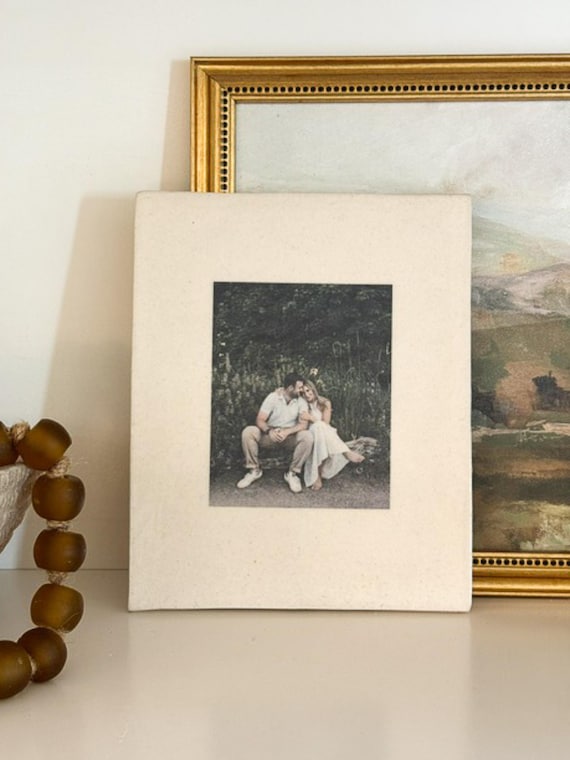 Custom Ceramic Photo Art | Handmade Ceramic Artwork | Personalized Photo Keepsake | Ceramic Frame | Custom Family Photo