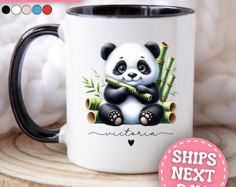 Personalized Panda Mug Custom Panda Coffee Mug Panda Coffee Cup Panda Gifts for Girls Panda Lover Gifts Panda Cup Panda Mug Gift