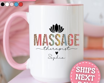 Personalized Massage Therapist Mug Custom Massage Therapist Coffee Mug Massage Therapist Coffee Cup Massage Therapist Gifts