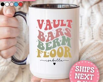Personalized Gymnastics Mug Custom Gymnastics Coffee Mug Gymnastics Coffee Cup Gymnastics Gifts for Gymnastics Cup Gymnastics Mug Gift