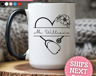 Personalized Veterinarian Mug Custom Vet Tech Coffee Mug Veterinarian Coffee Cup Veterinarian Gifts for Vet Tech Cup Veterinarian Mug Gift