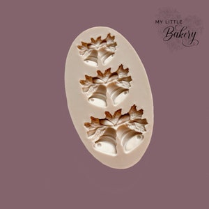 Holiday bells silicone mold