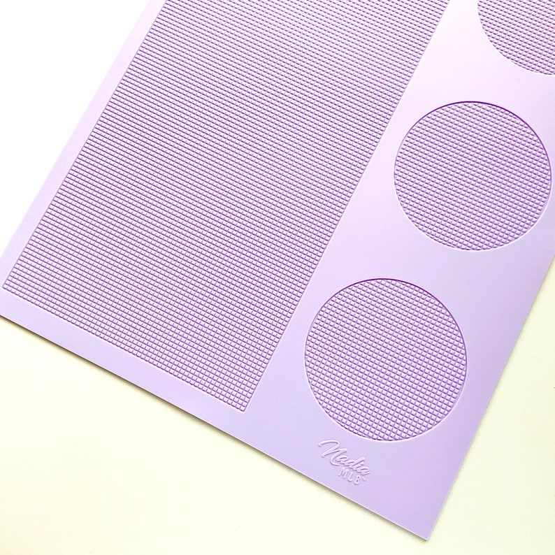 Grid Silicone Mat Etsy