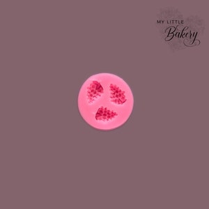 molde de silicona de uvas