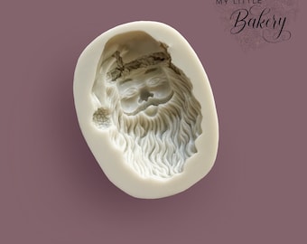 Christmas Small Santa Silicone Mold – Oh Sweet Art!