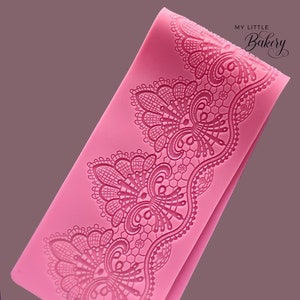 Lace Silicone Mat for cake and cookie decorating