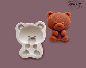 Bear Silicone Mold 3.3”inch
