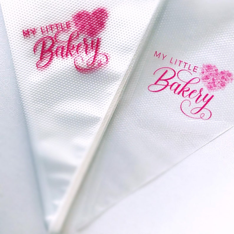 My Little Bakery 10 Small Size Piping Bags 100 Pack Etsy Australia