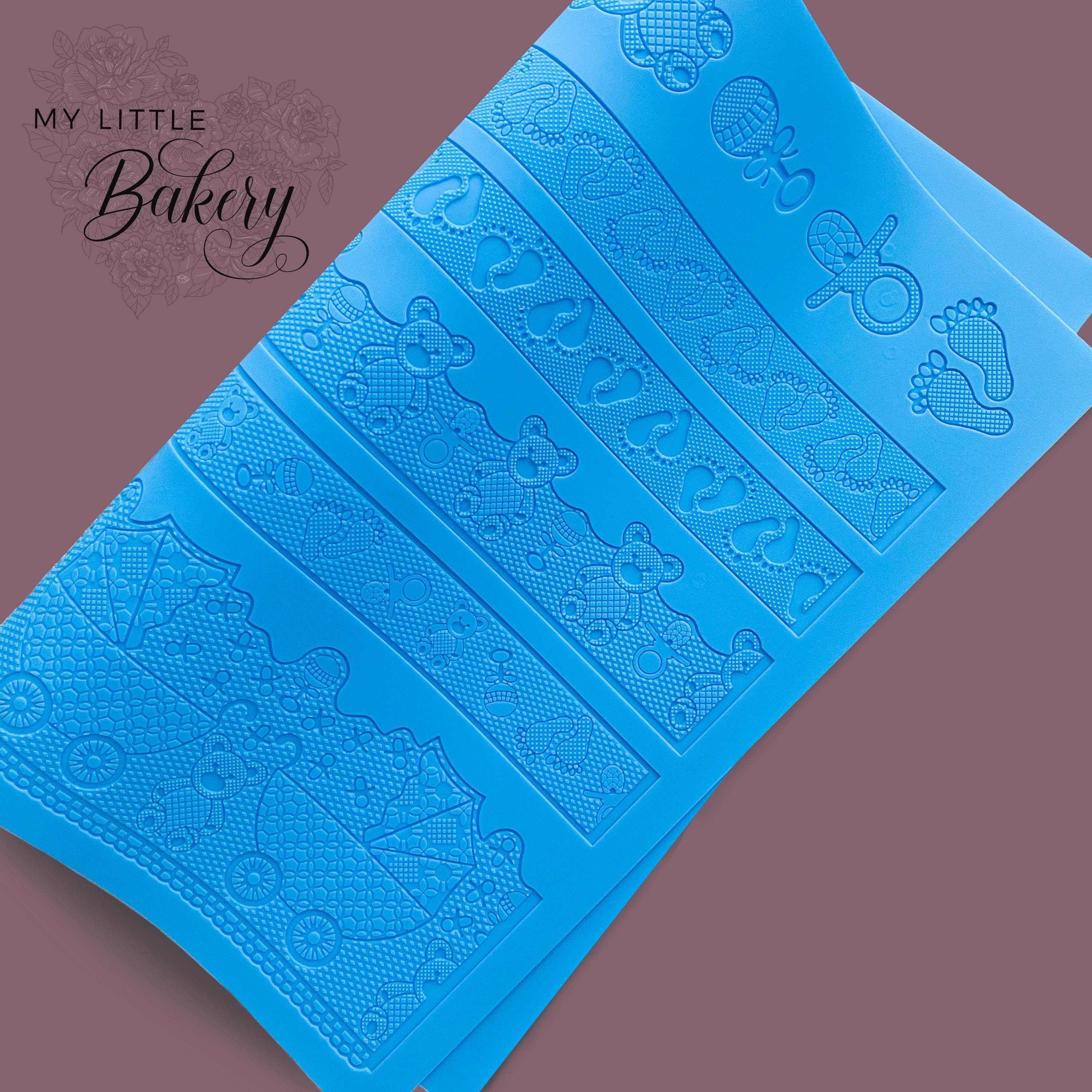fondant baking sheet with silicone mat