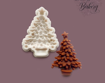 Christmas Tree Silicone Mold 4.6”inch