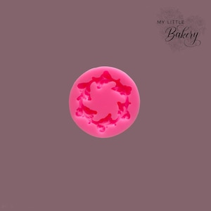 Floral garland frame silicone mold