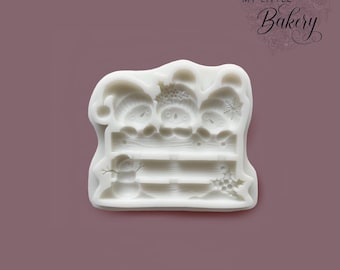 Christmas Snowmen  Silicone Mold