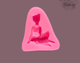 Ballerina Girl silicone mold