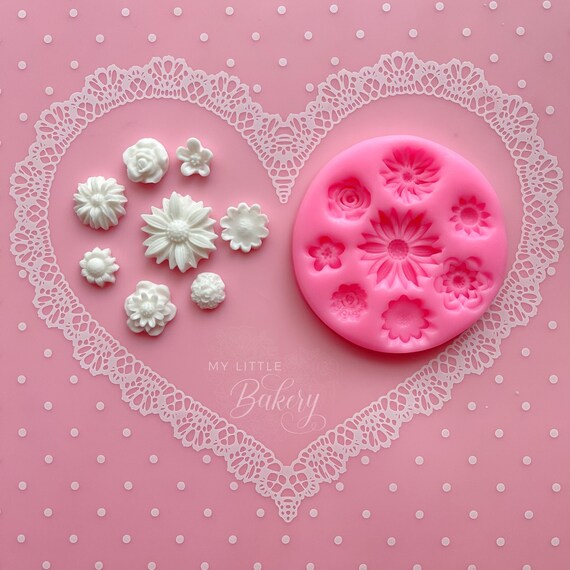 Mini Flowers - Silicone Mold –