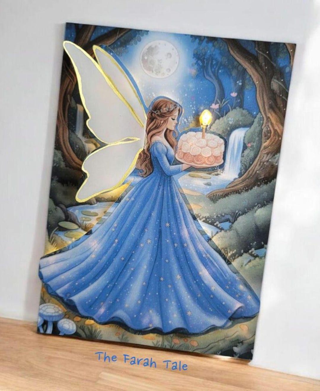 3D Fairy Pop up Birthday Card, LED Light up Greeting Card, Fantasy ...