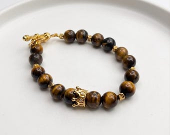 Bracciale Tiger Aye / Accessori estivi / Bracciale marrone