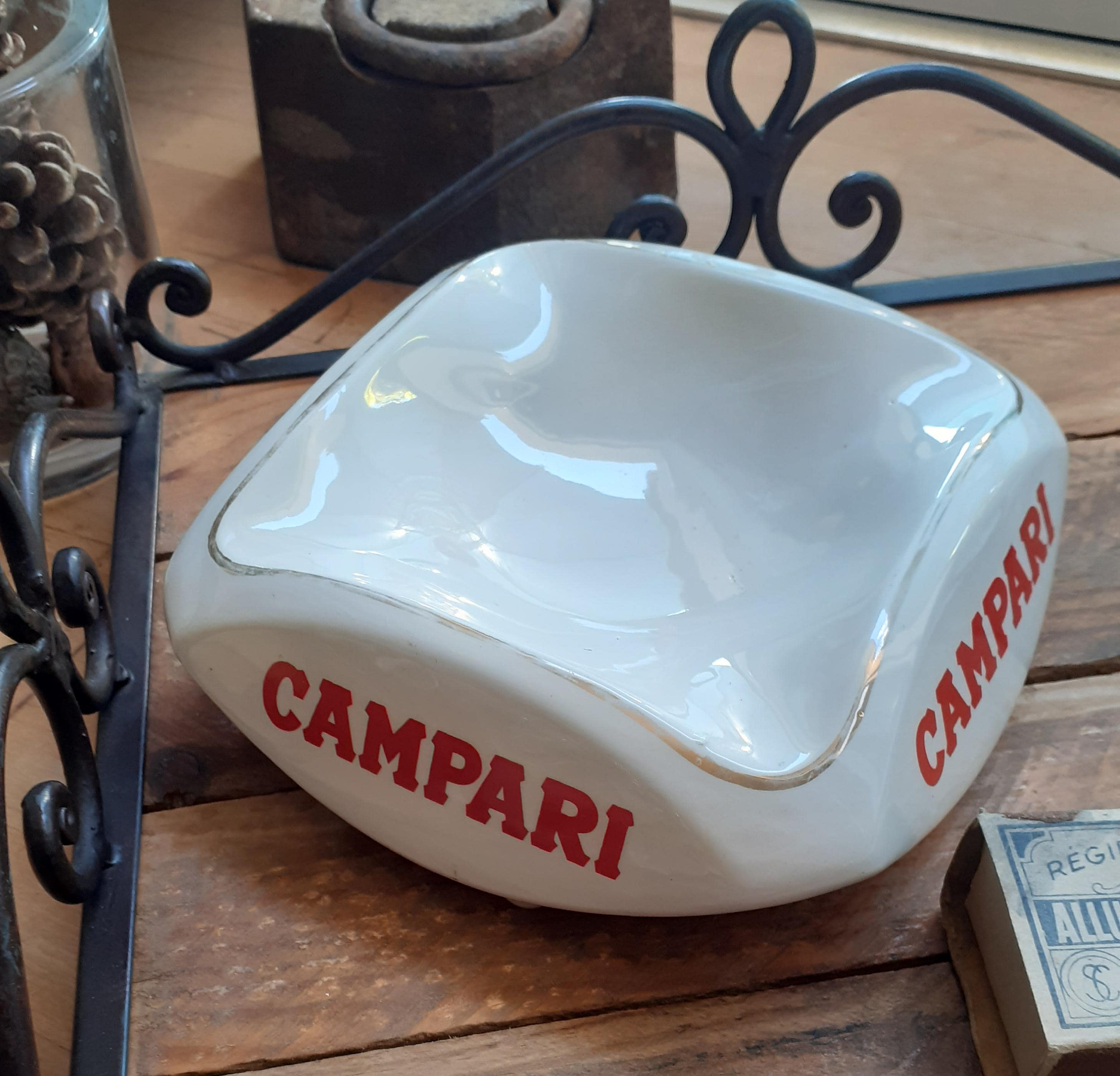 Campari ashtray - Etsy 日本