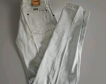 Vintage Wrangler Jeans Men's Size 32 Regular Fit Gray Denim